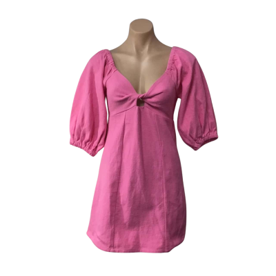 Billabong Womens Size 6 /XS Pink Del Sol Mini Dress (new) 