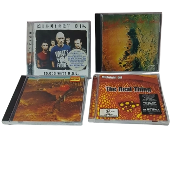 Midnight Oil Cds x 4  Various