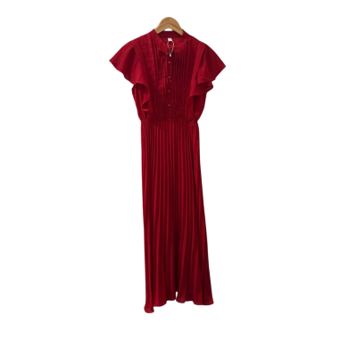 Lindy Lee Red Short sleeve Dress - Size S 