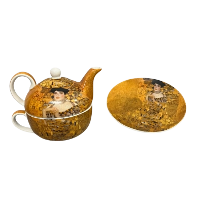 Decorative Art Teapot inspired by Gustav Klimt