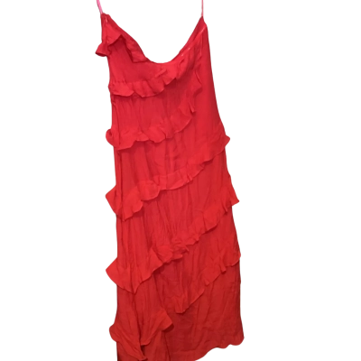 Womens  Size 14 Sleeveless Dress  Red 