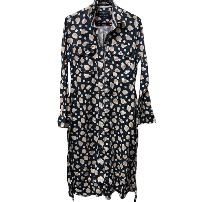 RB Sellars Womens  Size 12 Blue / Peach / Polka Dot / White 