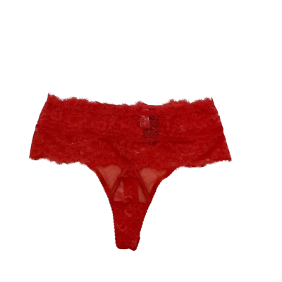 BNWT Bras N Things Womens  Size 14 G-String Underwear Red   HTH1