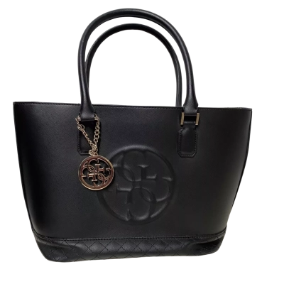 Guess Womens Black Tote Bag