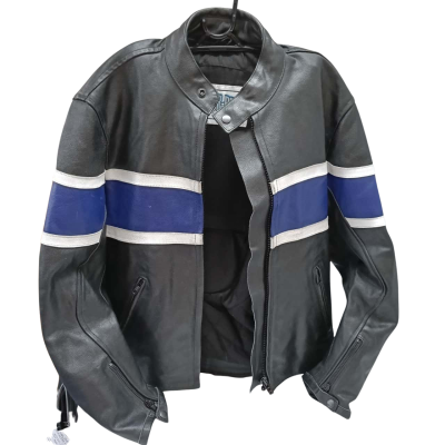 On-Your-Bike Australia Black Leather Jacket – Small #LeatherJacket #MotorcycleGear #OnYourBike
