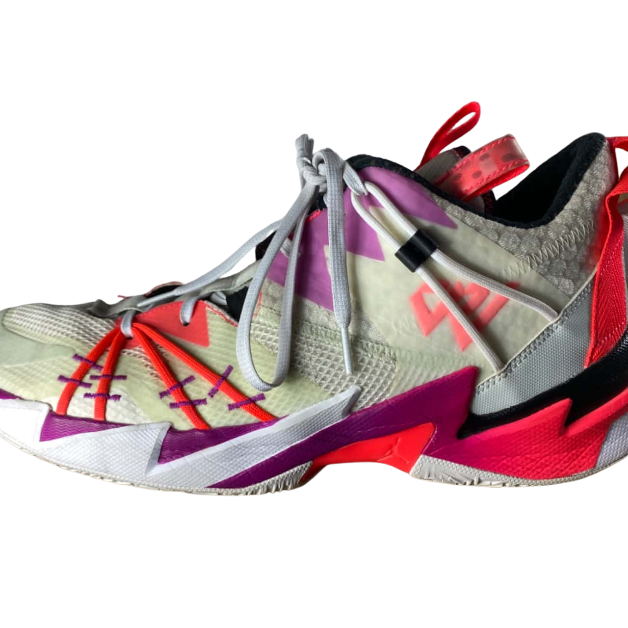 Air Jordan Mens Why Not Ze0.3 Sneakers Size 13 / 14 Multicoloured