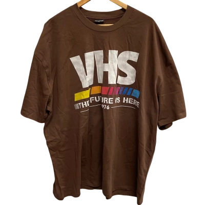 Thread Heads Mens  Size XXXL Short Sleeve T-shirt Brown 