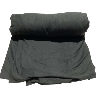 Black Jersey knit fabric.  560 (w) x 150 (L) cm.  (Fab 4).
