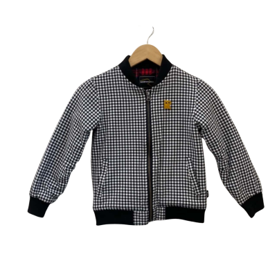 Rock Your Kid Kids  Size 6 Jacket Black  / White / Checked