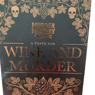 Murder Mystery Party  A Taste  For Wine And Murder 