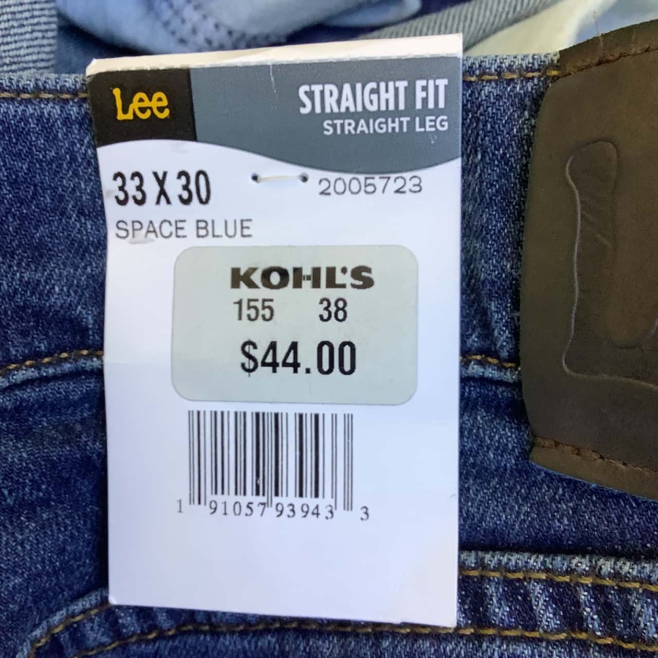 Straight Jeans Blue Denim BNWT