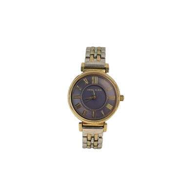 Anne Klein Silver and Gold Two-Tone Wrist Watch
