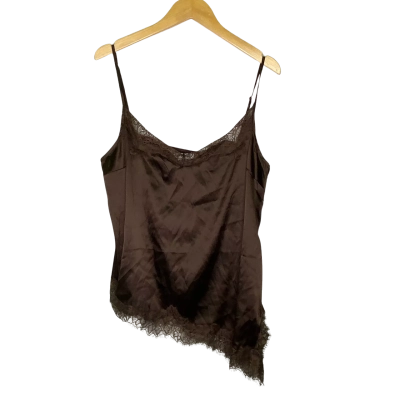 Just Jeans Womens  Size 12 Cami  Brown 
