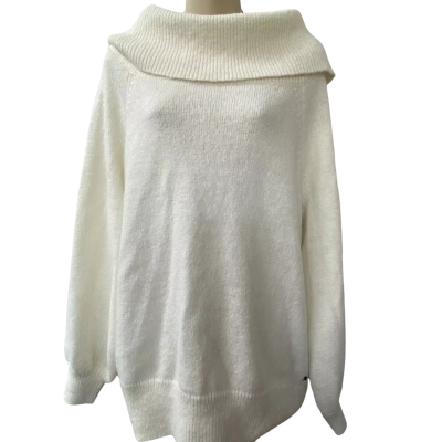Ghanda Beige   Size L Crew Neck Jumper 