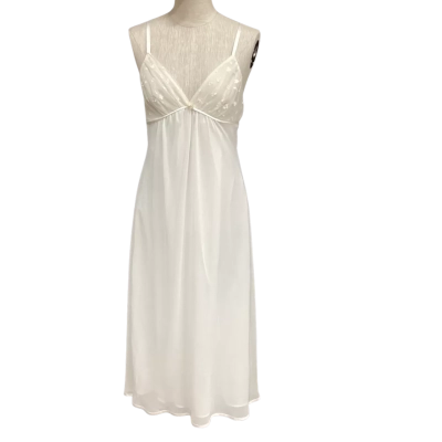 VINTAGE - Oscar De La Renta Womens  Size S Pyjamas White 