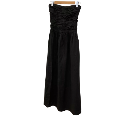 Natasha Gan Womens  Size 12 Strapless Dress Black  