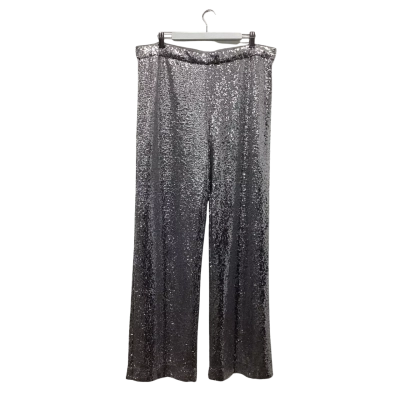 Sportscraft Silver Sequin Wide Leg Pants Size 18 rrp $299.99 BNWT
