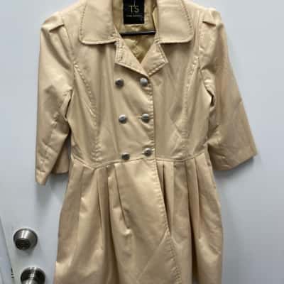  Womens  Size M Open Jacket Beige 