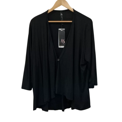 Taking Shape Womens Size L Cardigan Black