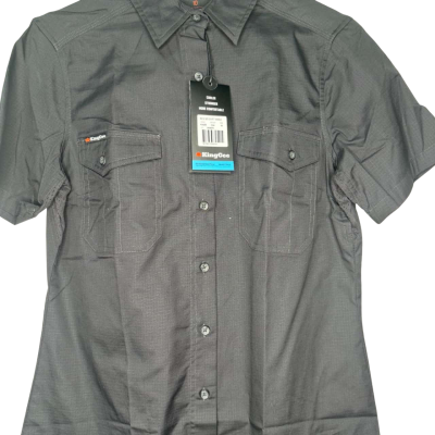 BRAND NEW KingGee Womens  work cool 2 - Size 10 - colour Black