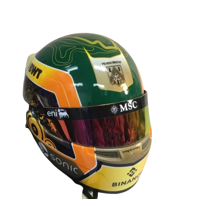 Binance Mini Helmet Melbourne 2025 1:2 Scale