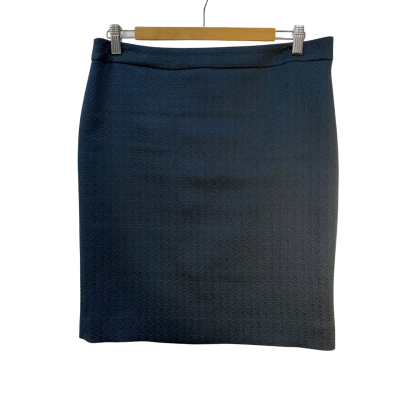 Lisa Ho Womens  Size 10 High Waist Skirt Blue 