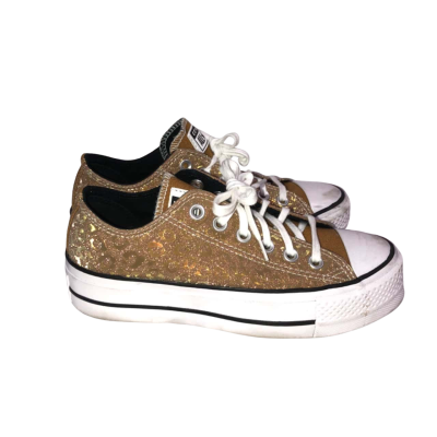 Converse Chuck Taylor All Star Gold Animal Print Shoes Size US 6/ UK 4/ EUR 36.5/  23CM