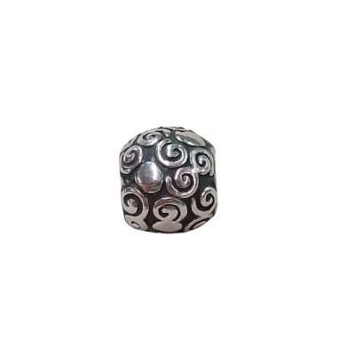 Pandora Silver Swirl Heart Charm