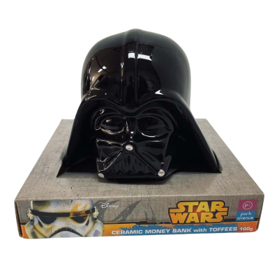 Darth Vader Ceramic Money Bank – Disney Star Wars BNIB #DarkSideSavings #DarthVaderCollectible #StarWarsFans