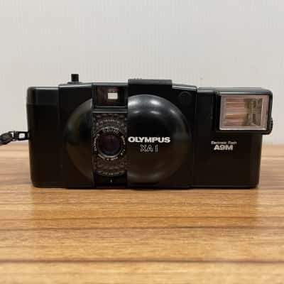 Olympus XA1 V Clamshell Camera w/ 35mm D.Zuiko Lens & Electronic Flash - UNTESTED, PARTS OR REPAIR 