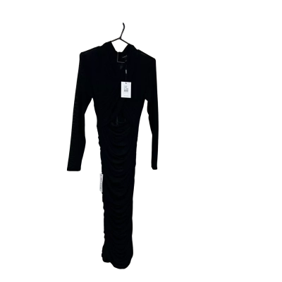 BARDOT ALIYAH BLACK DRESS. SIZE L