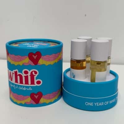 NEW - CLICK & COLLECT - Whif. Turns one Perfume Bundle x4 