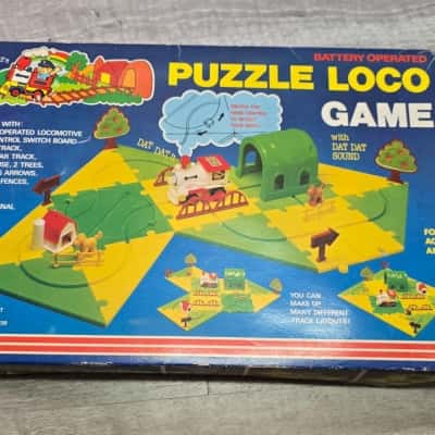 Vintage puzzle Loco game