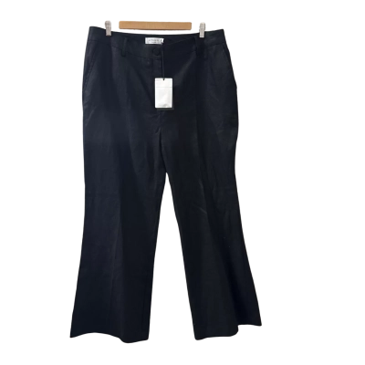 BNWT Witchery linen Black Trousers - Size 18
