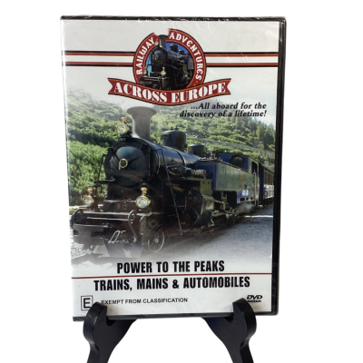 DVD - Railway Adventures Across Europe- Power to the Peaks (E) 2005