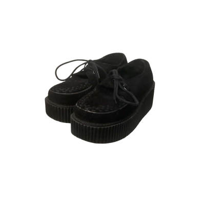  Womens Demonia Size 7 Platforms Black  