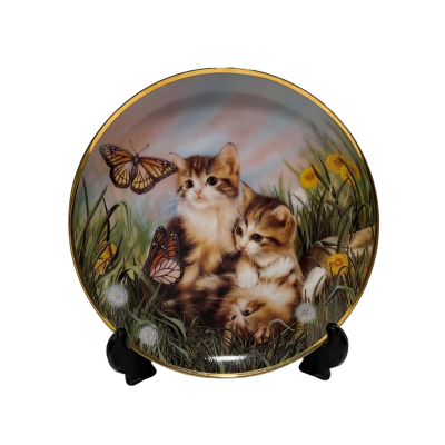 Franklin Mint “Chasing Butterflies” By Sprovach