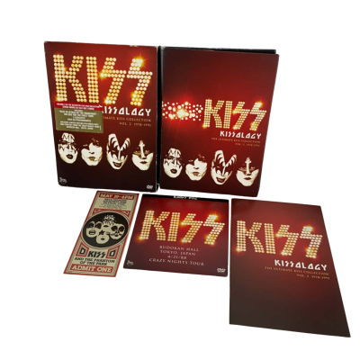 KISS - Kissology - Ultimate Kiss Collection Vol 2 1978 - 1991 3 DVD + Bonus Disc