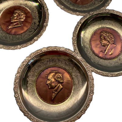 Mozart, Beethoven plates