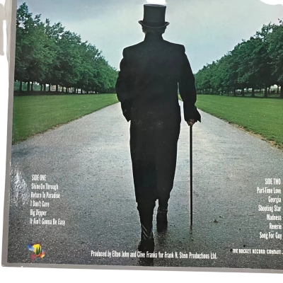 Elton John A Single Man vinyl record 