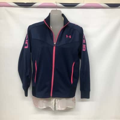 Under Armour Kids Sportswear Jacket Navy Blue / Pink  YMD