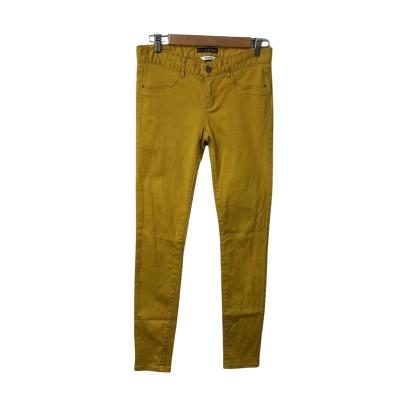 Billabong Peddler Womens Size 28 Mustard Slim Fit Jeans