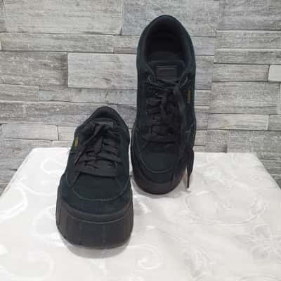 Puma Womens  Size 7.5 Shoes Black  / Gold 