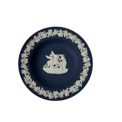 Wedgwood Pegasus Portland Blue Plate