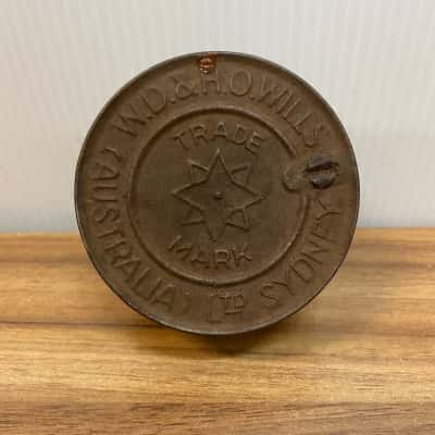 Vintage W.D. & H.O. Wills Trade Mark Australia Ltd. Sydney Tobacco Tin