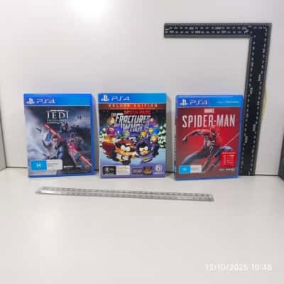 PS4 Games Trio Bundle PreOwned 