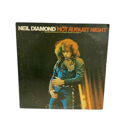 Neil Diamond Hot August Night Live In Concert Double LP Vinyl
