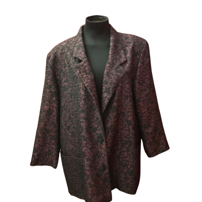  Womens "Sanro" Size 18 Maroon Jacket 