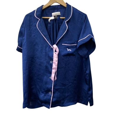 Peter Alexander Womens  Size L shorts Pyjamas Navy Blue 