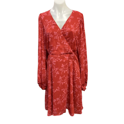 City Chic Womens  Size XS Floral / Red - BNWT